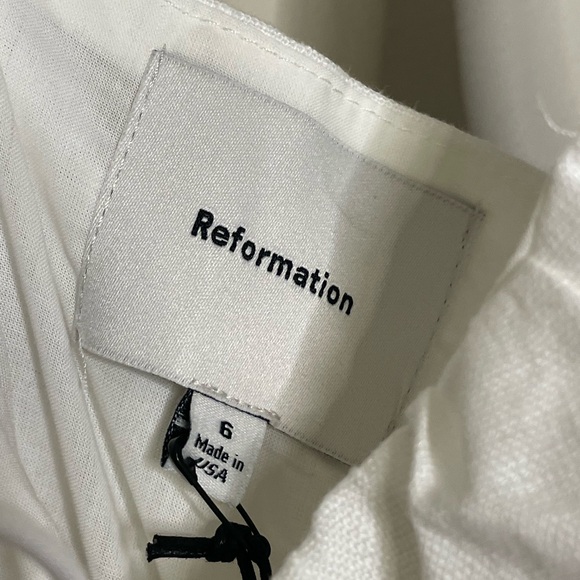Reformation White Midi Dress - Picture 7 of 15